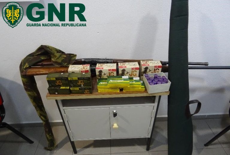 Figueira de Castelo Rodrigo. Detido por posse de arma proibida
