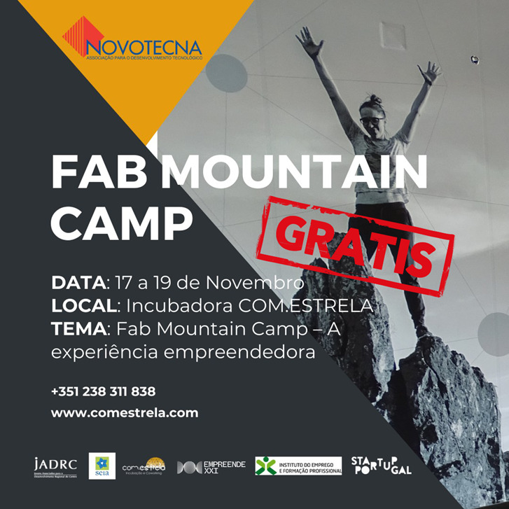 Fab Mountain Camp – Boot Camp decorre em Seia nos dias 17, 18 e 19 de novembro
