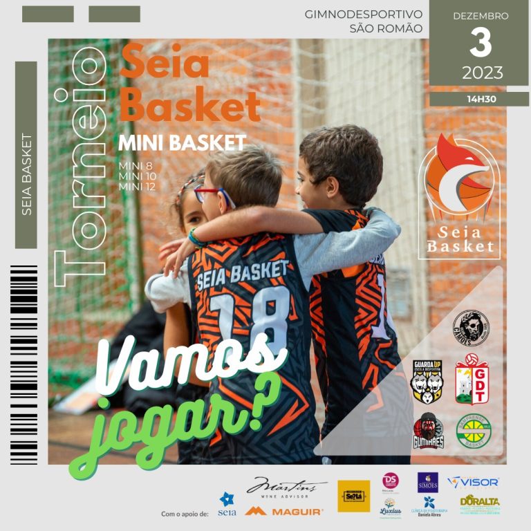 Seia Basket organiza mais um torneio interdistrital de Mini Basket, no concelho de Seia!