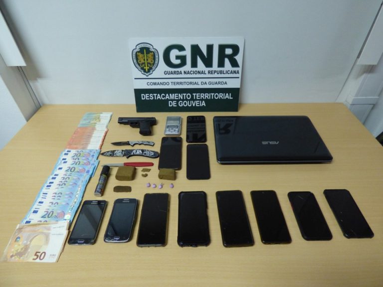 Seia e Coimbra. 12 detidos por tráfico de estupefacientes