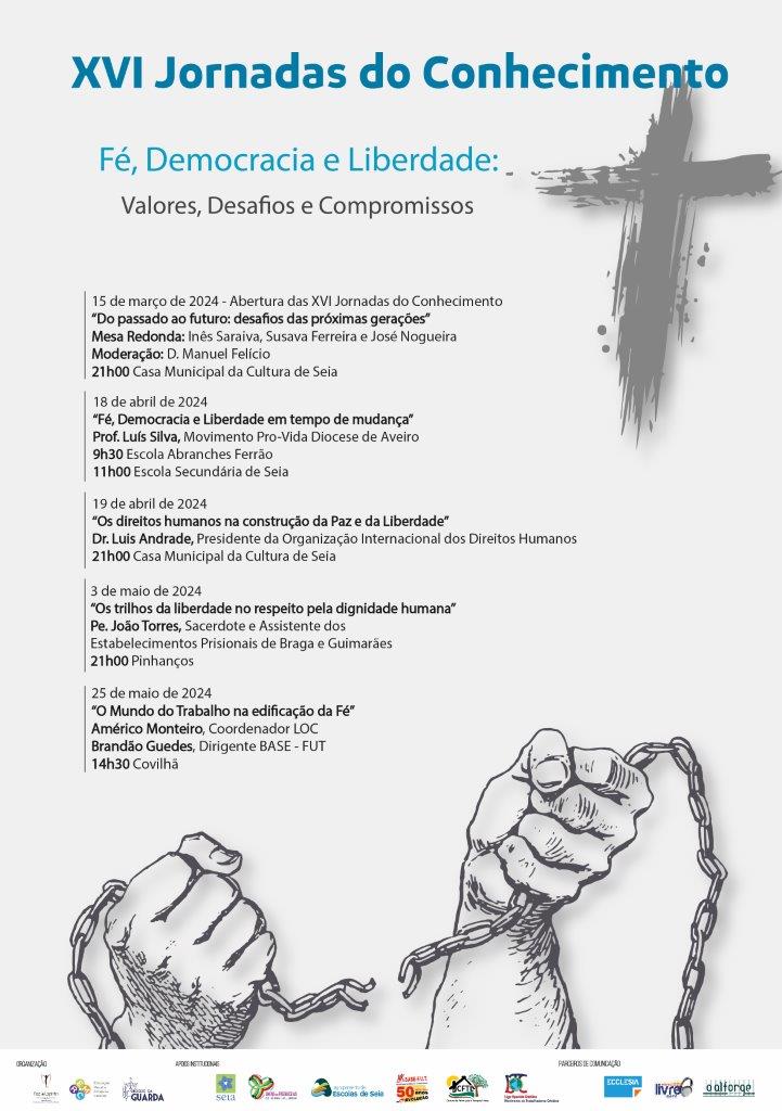 XVI Jornadas do Conhecimento decorrem a partir desta sexta-feira até maio