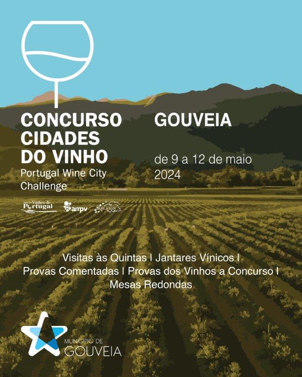 Gouveia recebe IV Concurso de Cidades do Vinho de 9 a 12 de maio