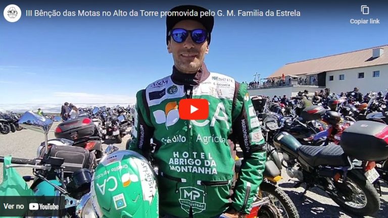 (Video)III Bênção das Motas no Alto da Torre. O piloto Mário Patrão, um dos padrinhos do evento, falou ao JSM.