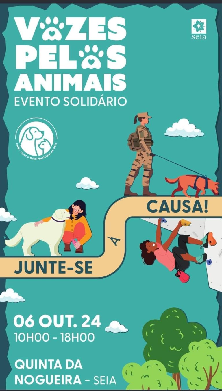 Município de Seia promove evento solidário “Vozes pelos Animais”