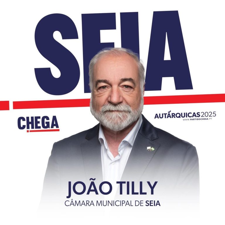 João Tilly é o candidato à Câmara Municipal de Seia pelo CHEGA (um exclusivo do JSM)