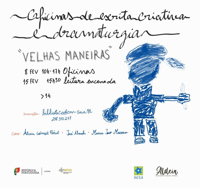 Biblioteca Municipal de Seia acolhe oficinas de escrita criativa e dramaturgia “Velhas Maneiras”