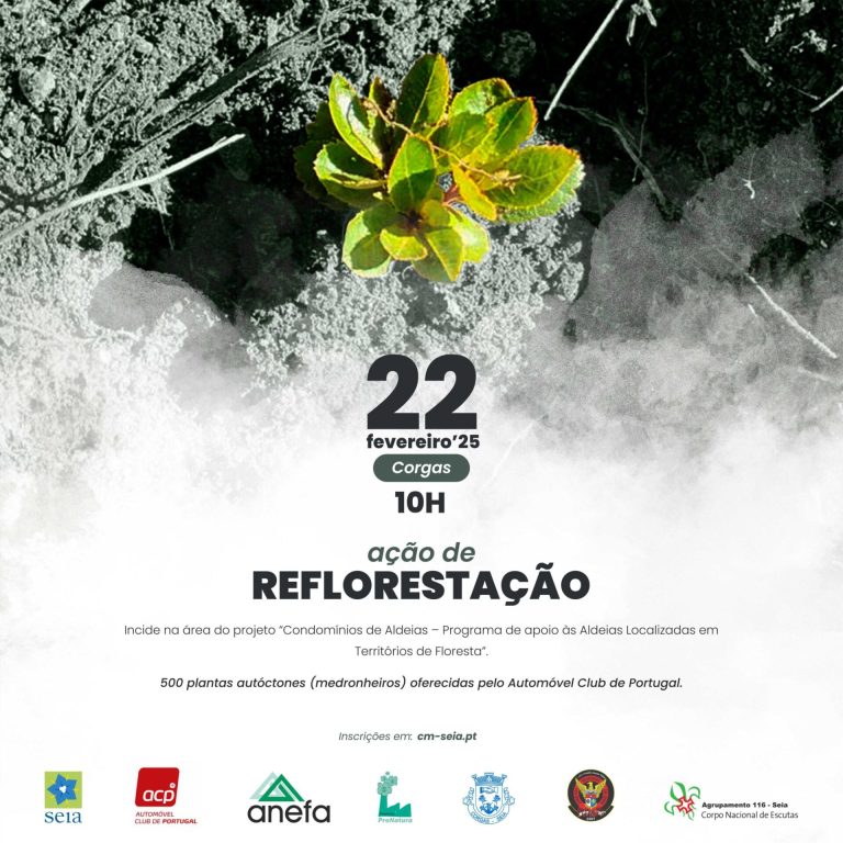 Município promove ação de reflorestação em Corgas