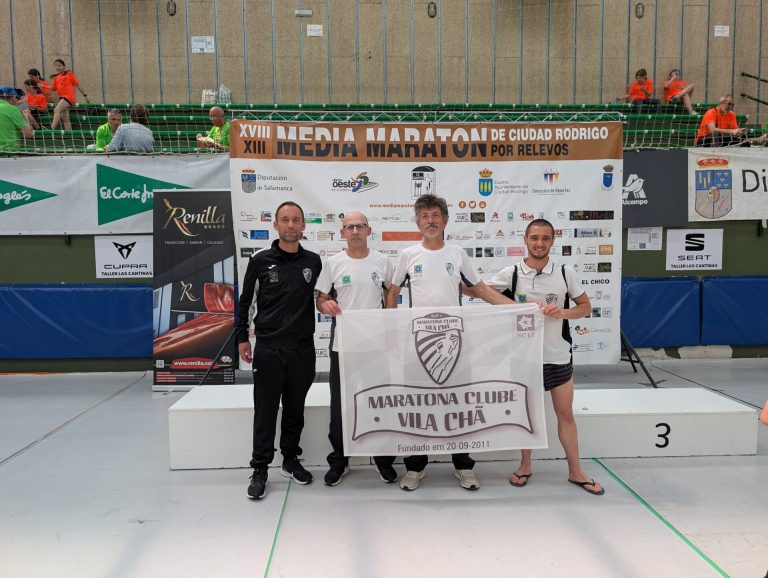 Maratona Clube Vila Chã – Atletas conquistam títulos e sobem ao pódio