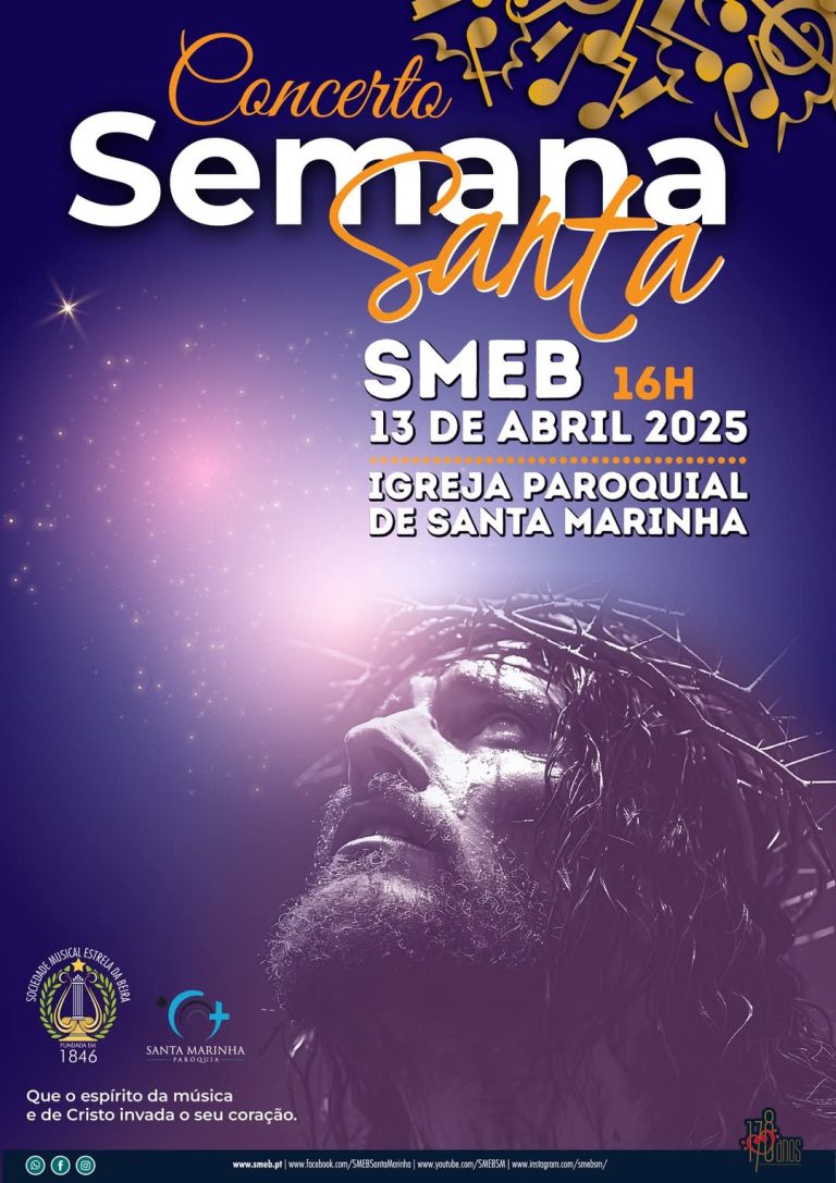 A Sociedade Musical Estrela da Beira vai apresentar o Concerto de Semana Santa