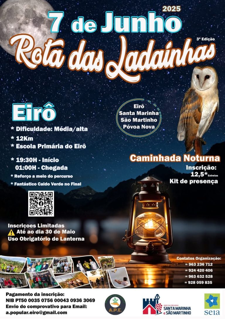 Caminhada Noturna – Rota das Ladainhas 