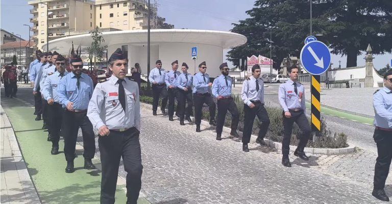 91.º aniversário da Associação Humanitária dos Bombeiros Voluntários de Seia celebrado com desfile apeado e motorizado (vídeo)