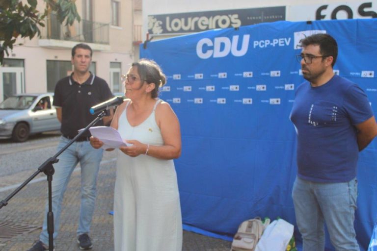 Eleições autárquicas 2025 – Apresentação pública dos candidatos da CDU de Seia – Ilda Bernardo está convicta de que Seia “conseguirá sair deste ciclo vicioso de interesses de uma minoria”