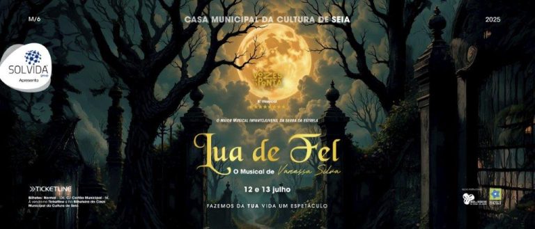 “LUA DE FEL” – o Musical de Vanessa Silva – Casa Municipal da Cultura – Este sábado e domingo (12 e 13 de julho) 