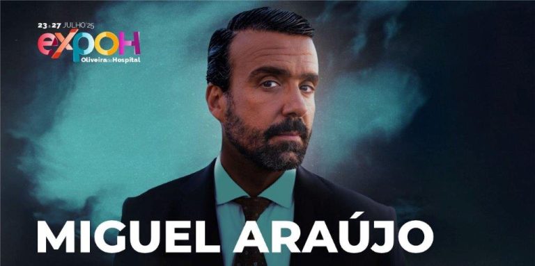 Miguel Araújo substitui Jorge Palma na EXPOH de Oliveira do Hospital