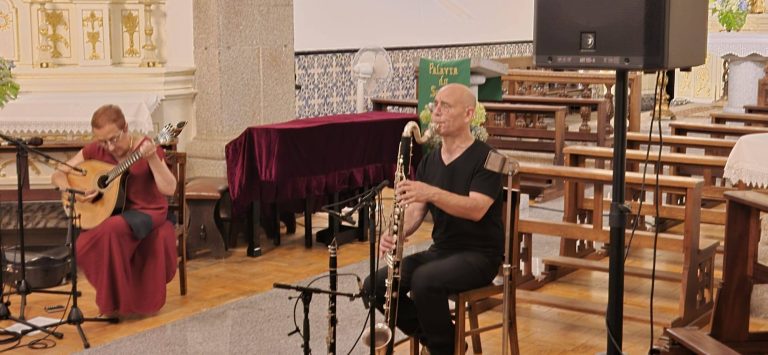 Igreja Matriz de Paranhos da Beira acolheu um concerto memorável de Luísa Amaro e Gonçalo Lopes
