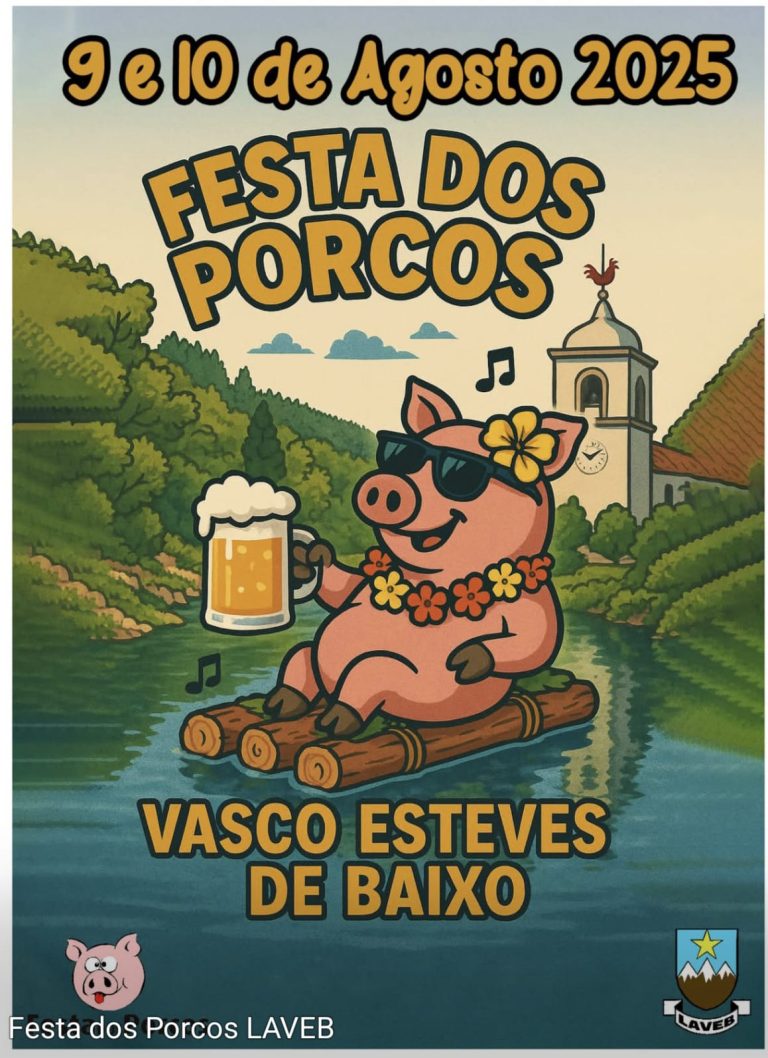 Festa dos Porcos este fim-de-semana, em Vasco Esteves de Baixo
