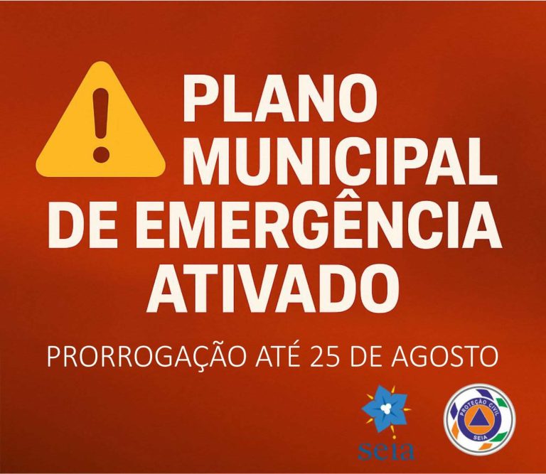 Município de Seia prorroga ativação do Plano Municipal de Emergência de Proteção Civil até 25 de agosto