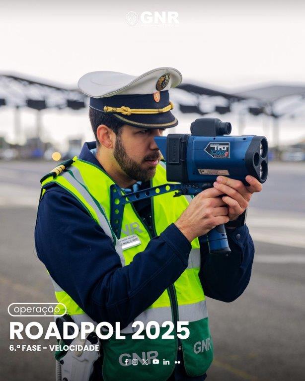 A partir de hoje e até domingo – GNR realiza operação direcionada para o controlo de velocidade