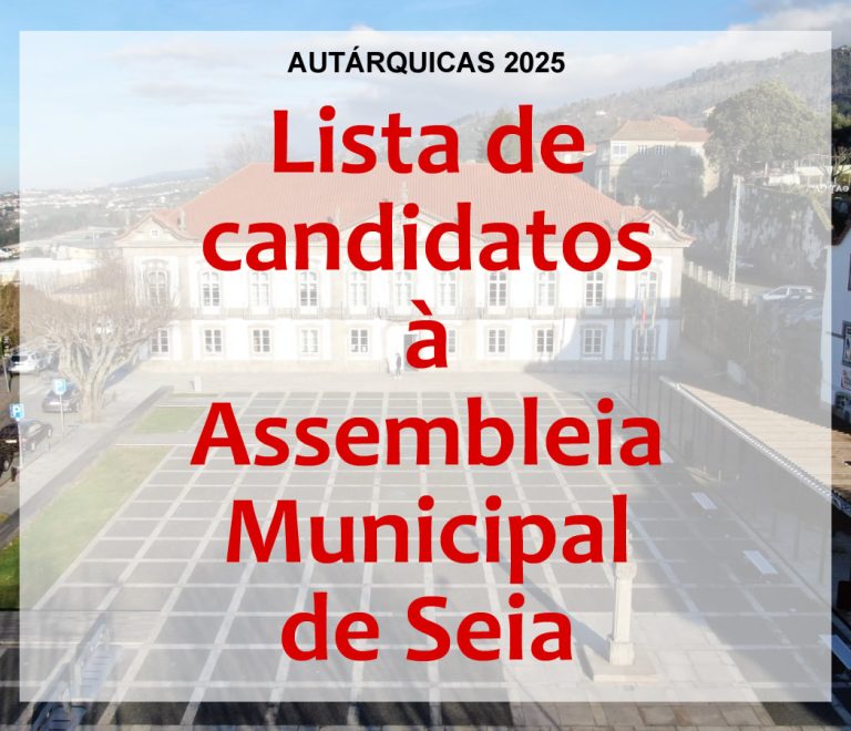 Lista de candidatos à Assembleia Municipal de Seia