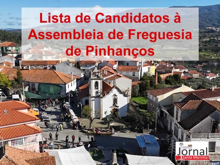 Lista de Candidatos à Assembleia de Freguesia de Pinhanços