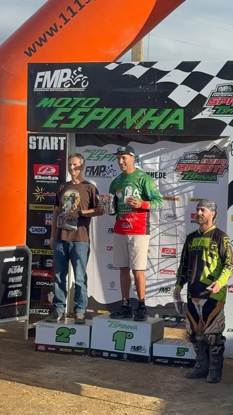 Mário Patrão vence em moto 100% elétrica na jornada inaugural de Enduro Sprint em Cantanhede