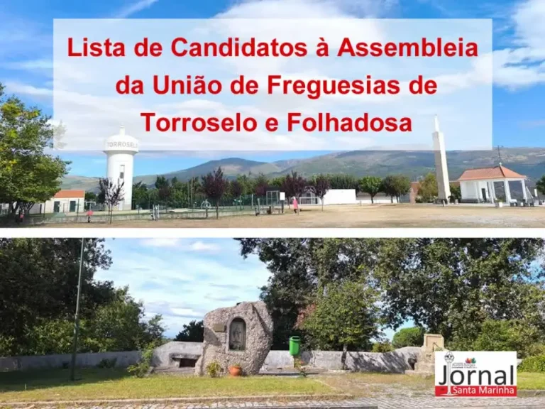 Lista de Candidatos à Assembleia da União de Freguesias de Torroselo e Folhadosa