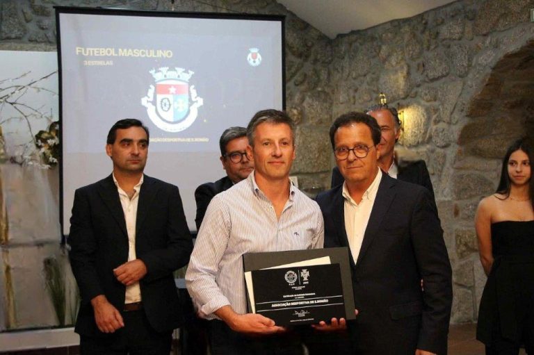 Associação Desportiva de São Romão conquista Galardão de Entidade Formadora 3 estrelas, atribuído pela FPF