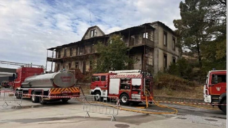 Incêndio no Pavilhão Rainha D. Amélia – Guarda