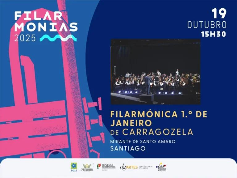 Filarmonias 2025 – Concerto pela Filarmónica 1.º de Janeiro de Carragozela, no Mirante de Santo Amaro, em Santiago