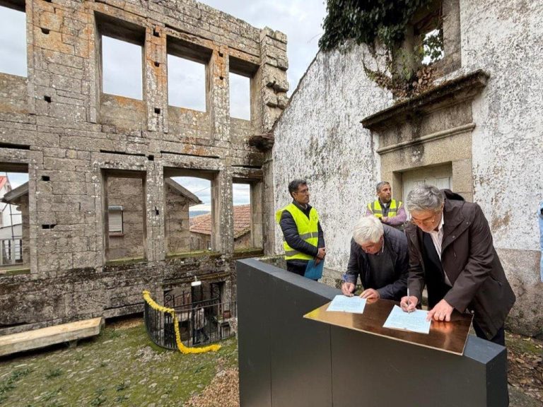 Município de Oliveira do Hospital investe na reconstrução do edifício secular Solar Pina Ferraz, em Aldeia das Dez