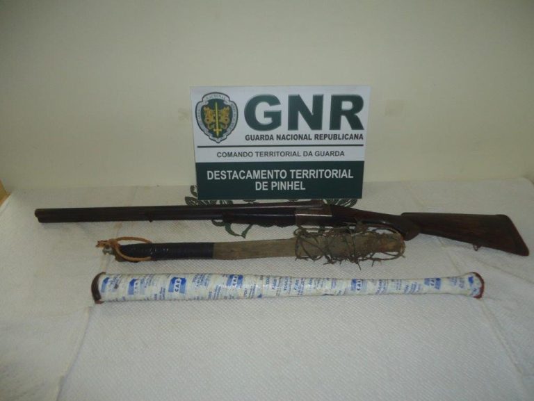 Pinhel – Dois detidos por posse de armas proibidas