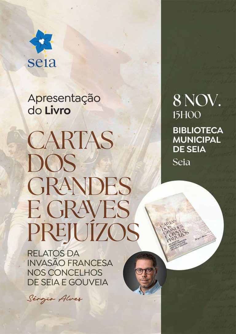 Sérgio Alves lança o seu livro dia 8 de novembro, na Biblioteca Municipal de Seia