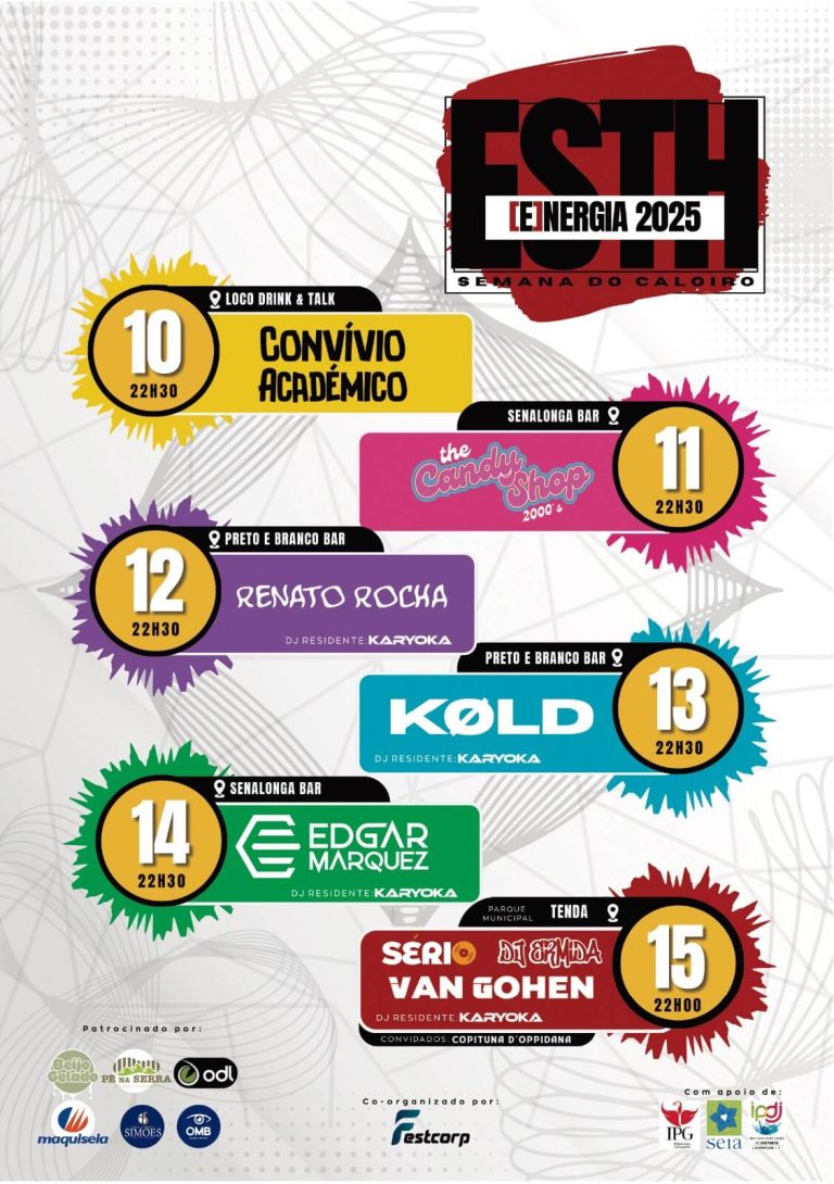 Semana do Caloiro – Escola Superior de Turismo e Hotelaria prepara o maior evento académico em Seia