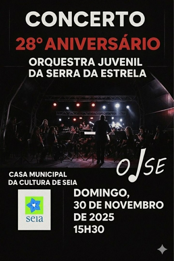Orquestra Juvenil da Serra da Estrela comemora 28 anos