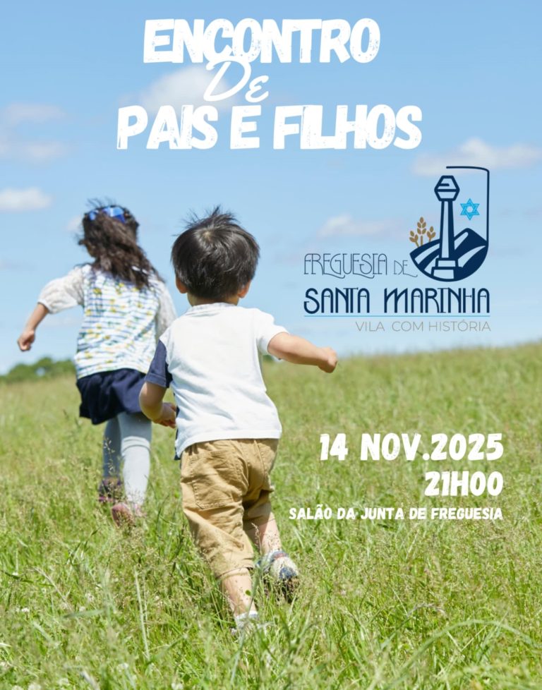 “Encontro Pais e Filhos” promete fortalecer laços comunitários em Santa Marinha e Eirô