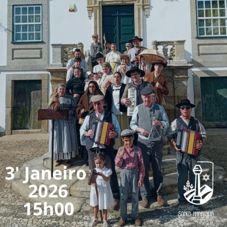 Santa Marinha celebra os Reis com folclore pelo Rancho Folclórico de Seia