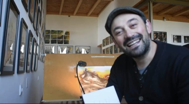 Cracóvia recebe o abstracionismo do senense Ricardo Cardoso na exposição “Kafka”