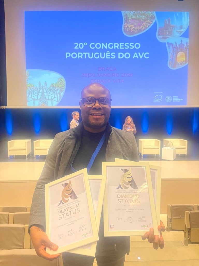 Unidade de AVC da ULS da Guarda distinguida com platina e diamante no âmbito do projeto Angels