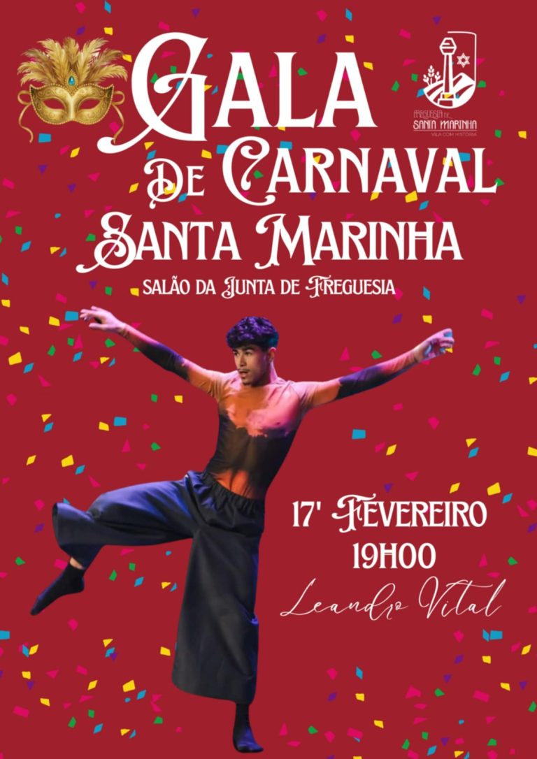 Leandro Vital, do “Got Talent Portugal”, é uma das grandes novidade na Gala de Carnaval de Santa Marinha (Seia)