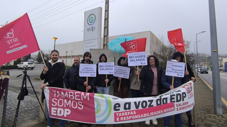 Trabalhadores do Centro de Contacto da EDP em Seia estão em greve esta quarta-feira