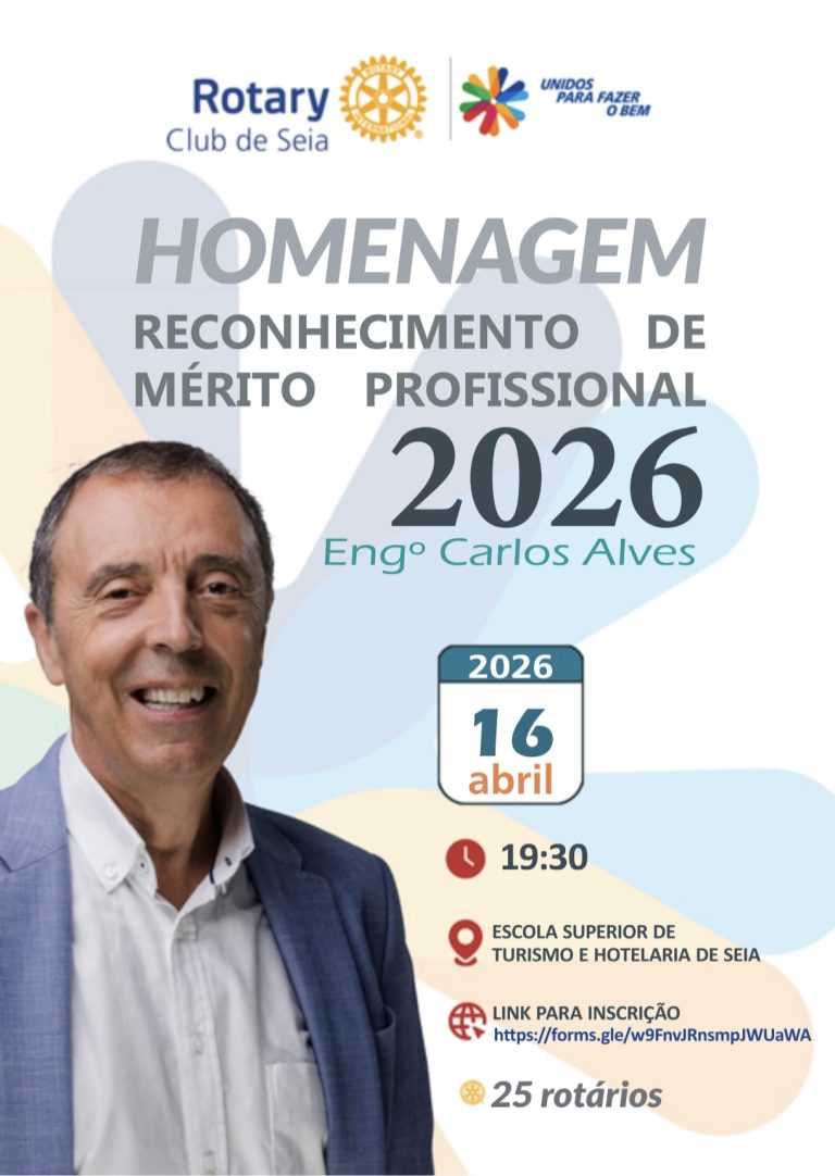 Rotary Club de Seia homenageia o engenheiro Carlos Alves
