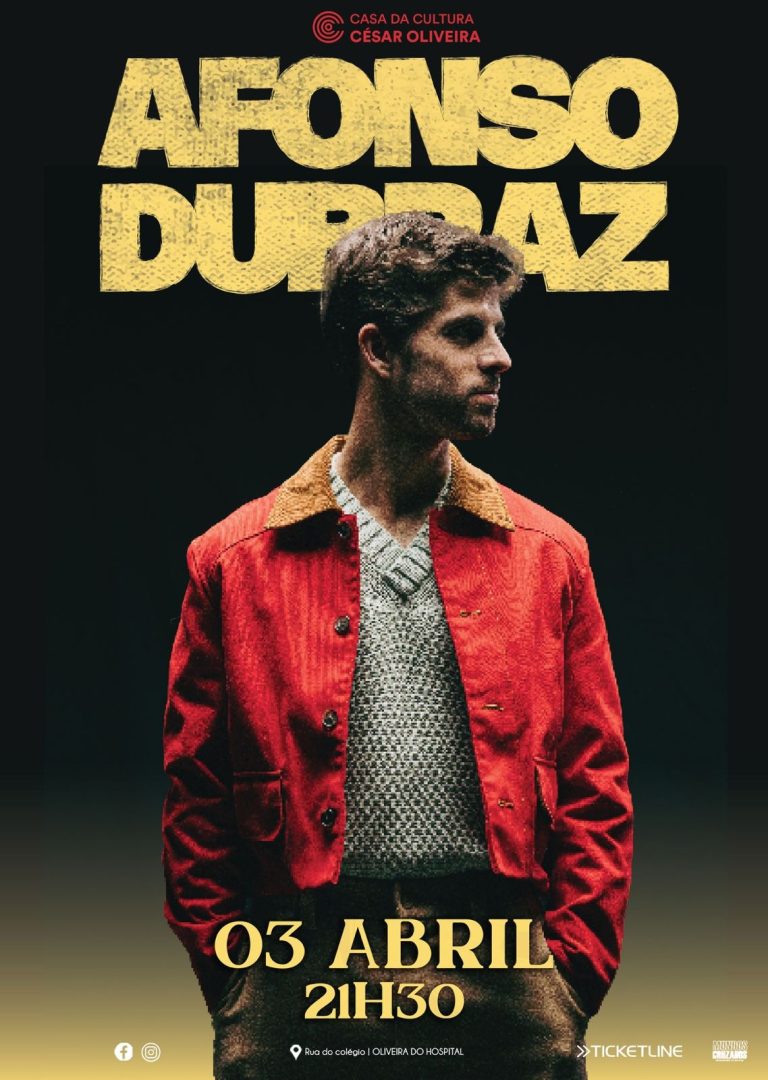 Concerto de Afonso Dubraz na Casa da Cultura César Oliveira