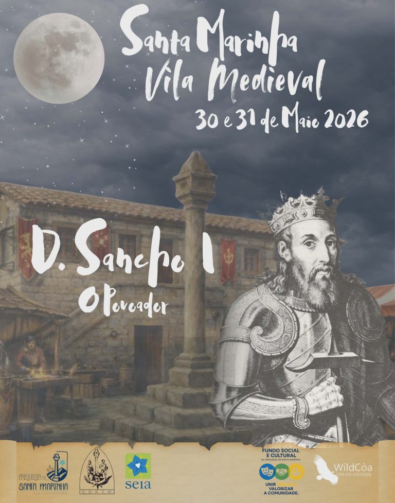 Vila Medieval de Santa Marinha. Dias 30 e 31 de maio, a freguesia viaja no tempo