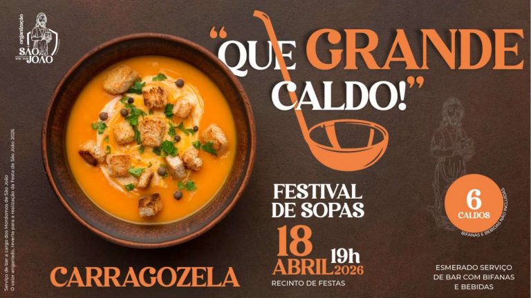 Carragozela prepara-se para acolher o “Festival de Sopas” no próximo dia 18 de abril