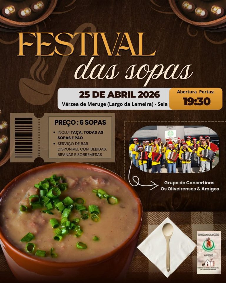 Várzea de Meruge recebe “Festival das Sopas” no próximo dia 25 de abril