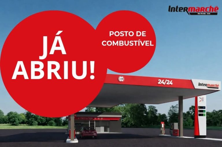Intermarché de São Romão reforça proximidade com abertura de posto de combustível