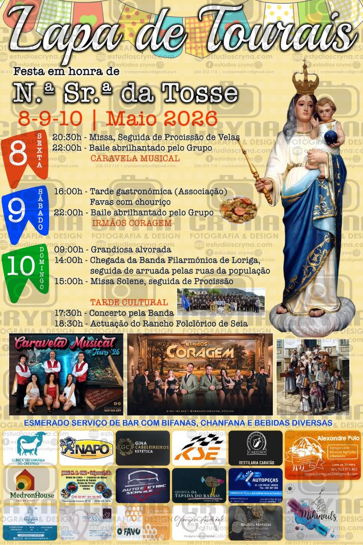 Lapa de Tourais – Celebrações em Honra de Nossa Senhora da Tosse