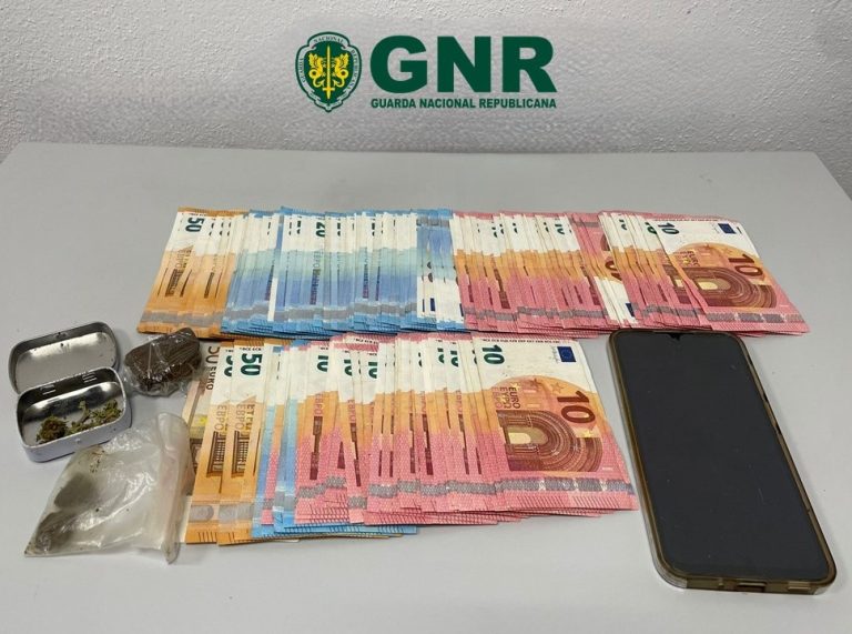 Guarda – Detenção por tráfico de estupefacientes