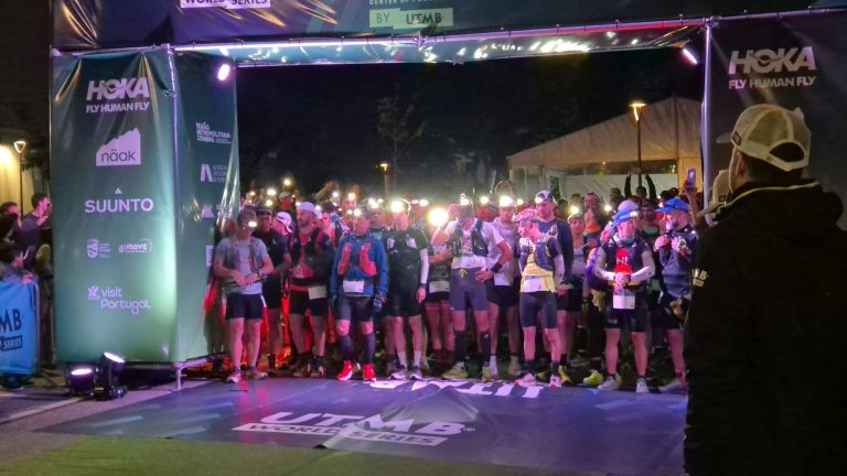 OH MEU DEUS® by UTMB® – Partida ontem à noite de Seia dos atletas dos 100km