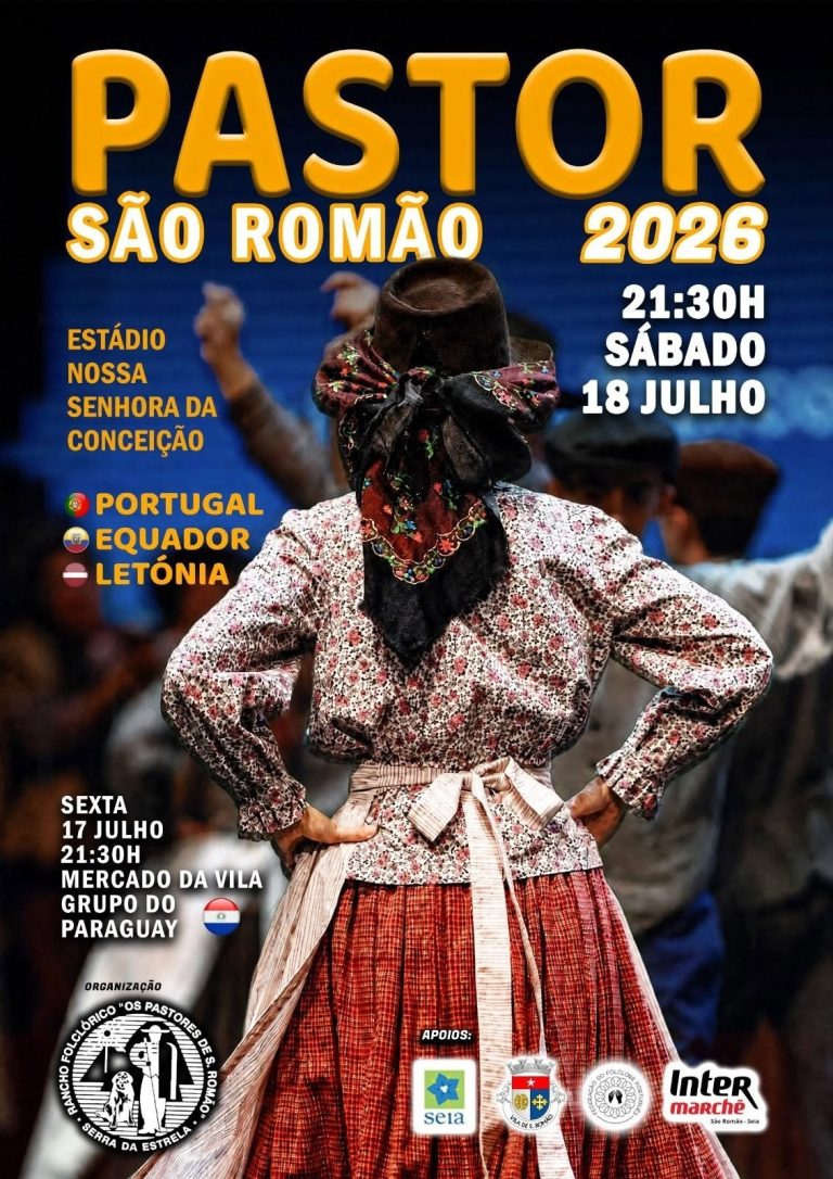 São Romão viaja pelo mundo no 46.º Encontro Internacional de Cultura e Tradição “PASTOR 2026”